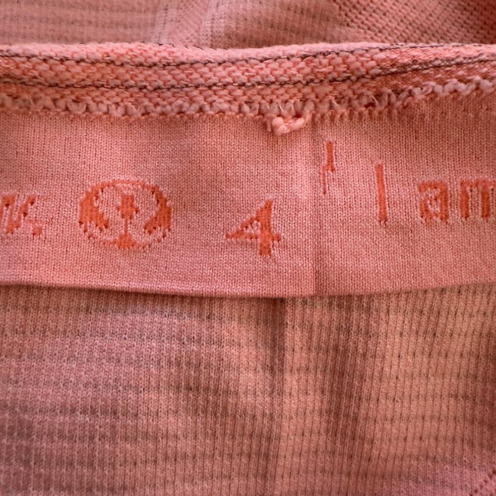 Lululemon Run: Swiftly Tech Short Sleeve in Pop Orange Polka Dot Running Active - Picture 7 of 10